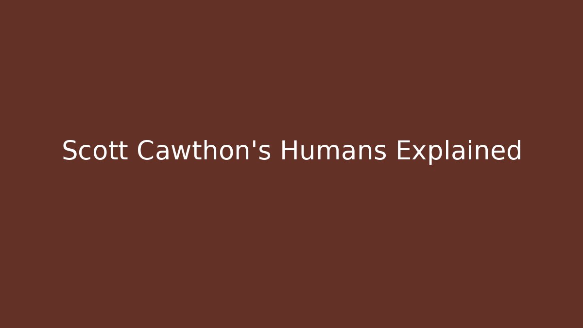 Scott Cawthon's Humans Explained - Buddy Program