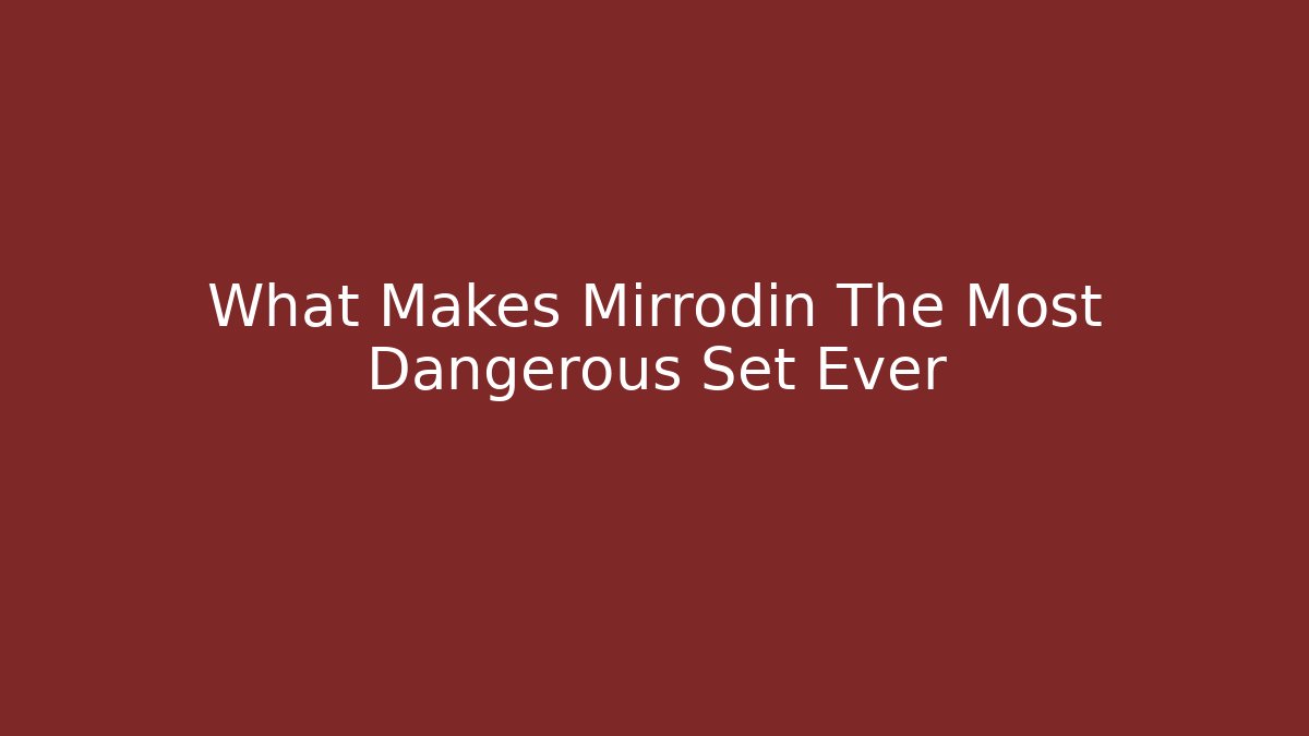 What Makes Mirrodin The Most Dangerous Set Ever